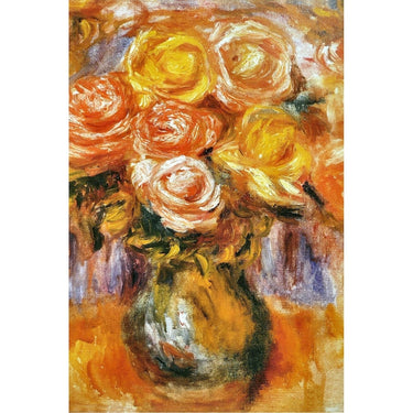 Famous Canvas of Flowers in a Vase